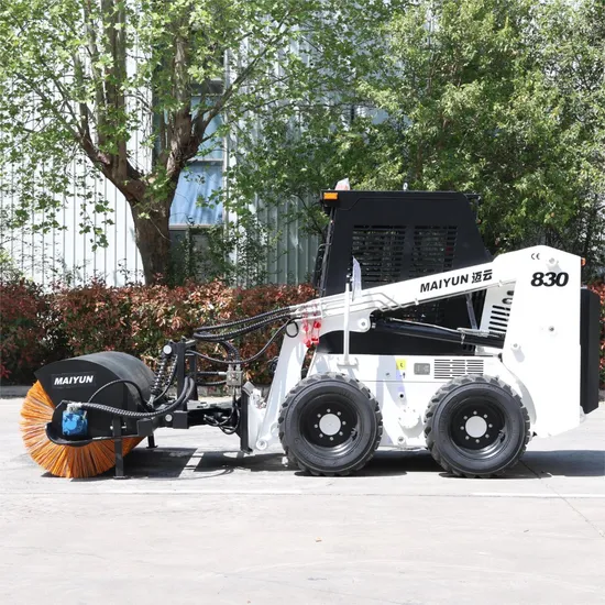China Most Popular Compact Skid Steer Loader Versatile Mini Loader with CE