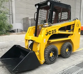 China Top Brand 25HP Jc25 Wheel Skid Steer Loader with Yanmar Engine CE Certificate/ISO