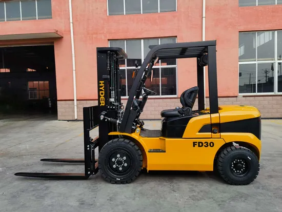 New 2.5t 3t 4t 5t Diesel Container Forklift with Japanese Engine