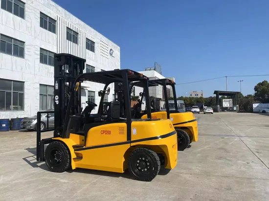 CE Chinese 2ton 3ton 4ton 5 Ton 7ton Diesel Electric Gasoline LPG Engine Lead Acid Lithium Battery Isuz U Yanmar Cummin S Engine Fork Lifter Forklift for Sale