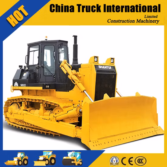 Construction Equipment 220HP Shantui Crawler Bulldozers SD22/SD32