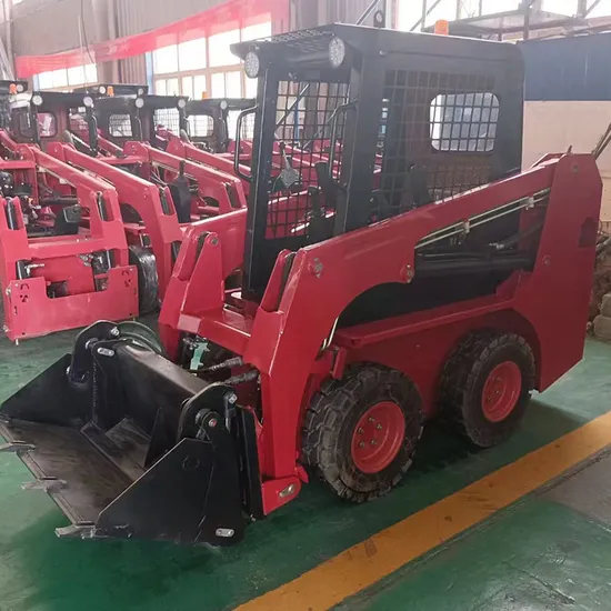 Chinese Skid Steer Power Wheels Skid Loader Skid Steer Loader with Auger for Sale 