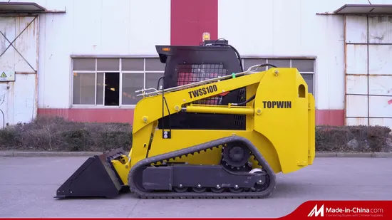 Manufacturer Sale Crawler/Compact Best S450 S650 Wheel Tracked Skid Steer Loader with Attachments 