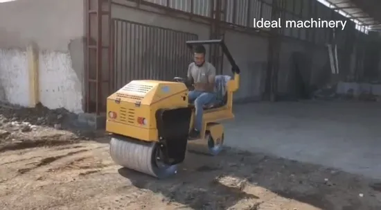 Static Compaction Asphalt Road Roller Construction Machine Price 