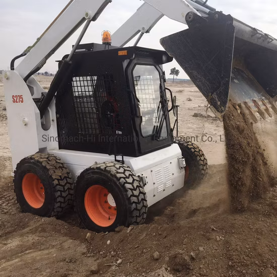 Changlin Official 55HP Mini Skid Steer Loader 255f with Attachments CE
