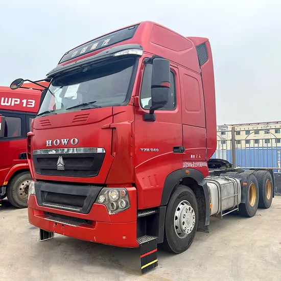 Used HOWO T7 CNG Tractor Sinotruck HOWO T7h 6X4 430HP 540HP Euro 5 Head Sitrak T7h Tactor Truck 