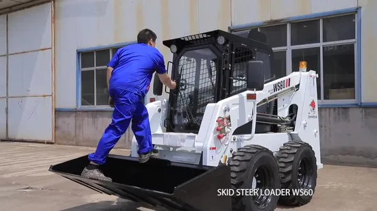 Mini Cargador Skid Steer Loader for Construction 