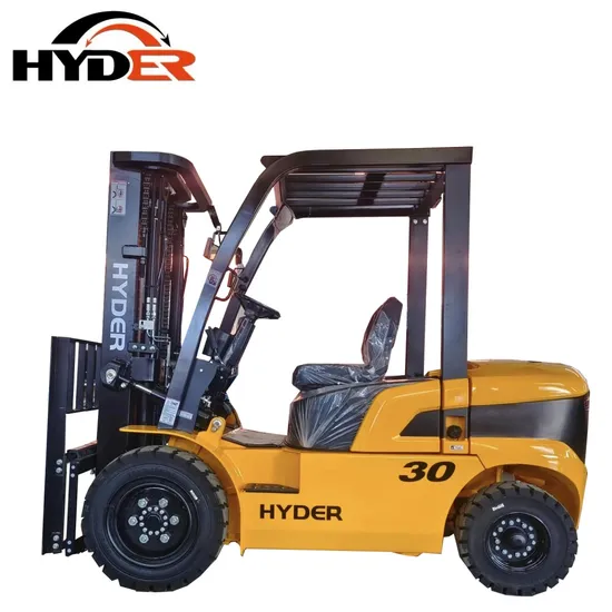 High Quality Solid Tire Diesel Forklift Truck for Outdoor or Rough Road 
