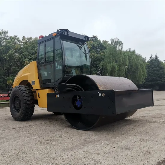 10t New Style Single Drum Vibratory Road Roller Soil Compactors 