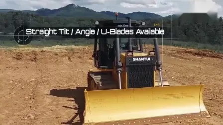 Shantui Crawler Bulldozer SD22 220HP Dozer Machine with Single Shank Ripper 