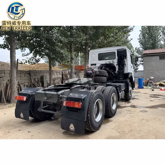 Second Hand 6X4 Trucks Sinotruk HOWO 375HP 380HP 420HP Rhd LHD Used Tactor Truck for Sale