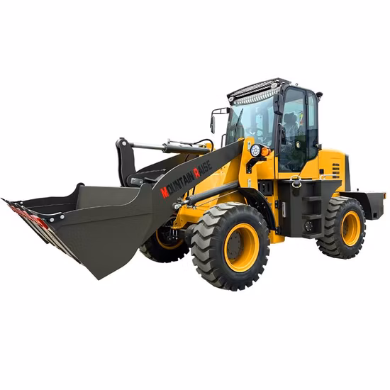 China Manufacturer EPA Euro5 Mini Radlader Backhoe Front End Loader Wheel Loader