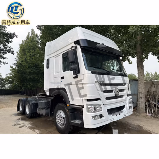 Second Hand 6X4 Sinotruk HOWO 375HP 420HP Rhd Used Tactor Truck for Sale in Tanzania